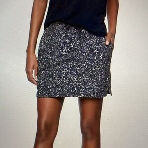 Athleta midtown skort in blue camo sz 2